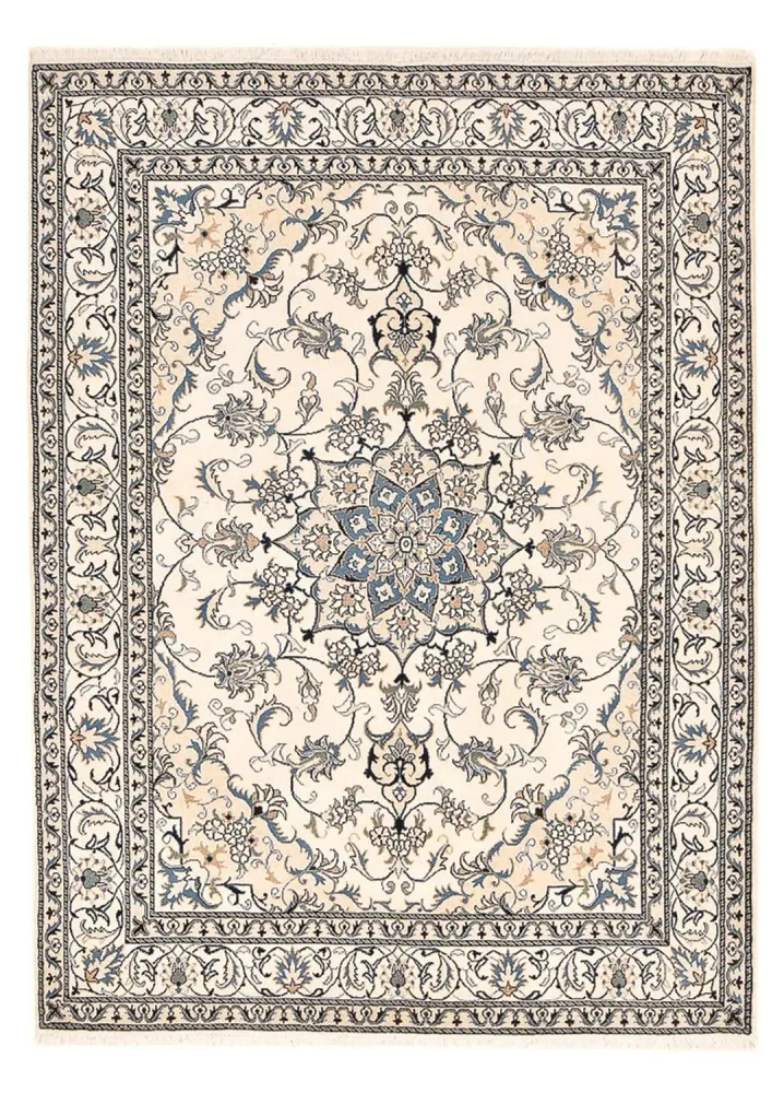 Tapete Persa - Nain - 240 x 168 cm - bege claro