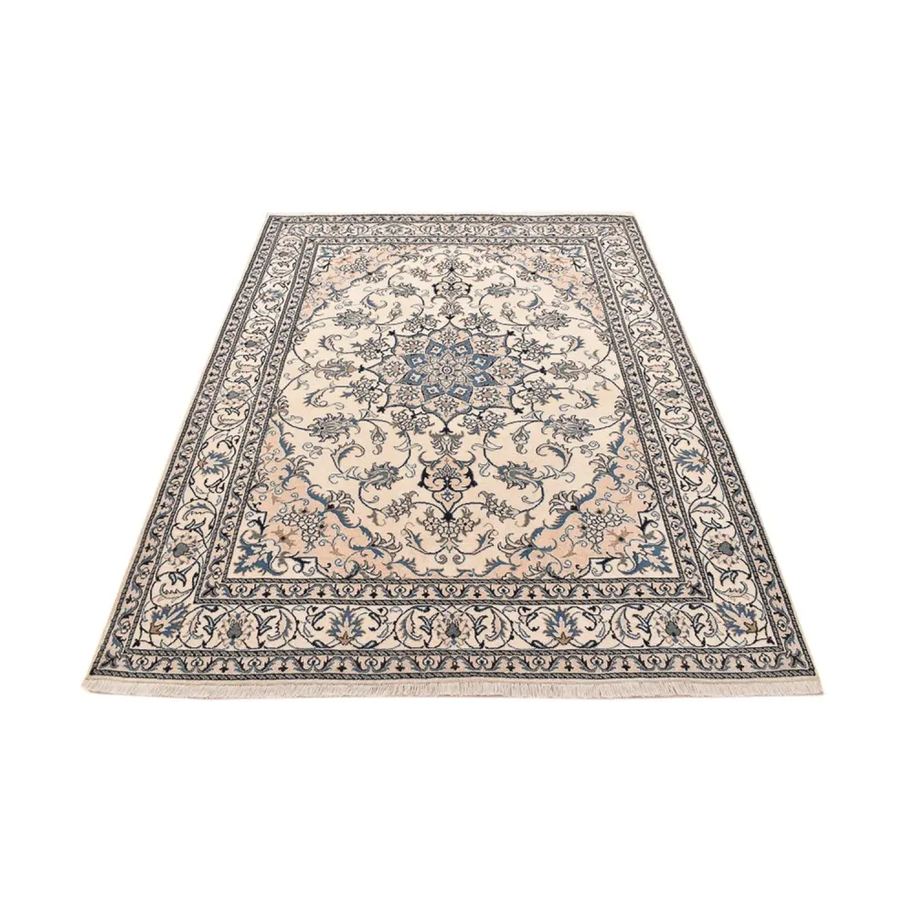 Tapete Persa - Nain - 240 x 168 cm - bege claro