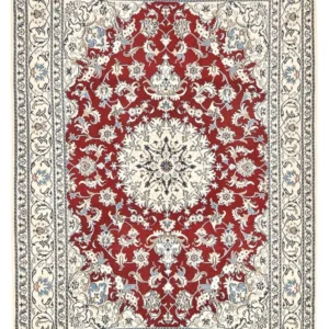 Tapete Persa - Nain - 244 x 165 cm - vermelho