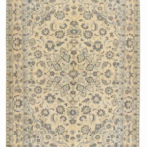 Tapete Persa - Nain - 286 x 198 cm - areia