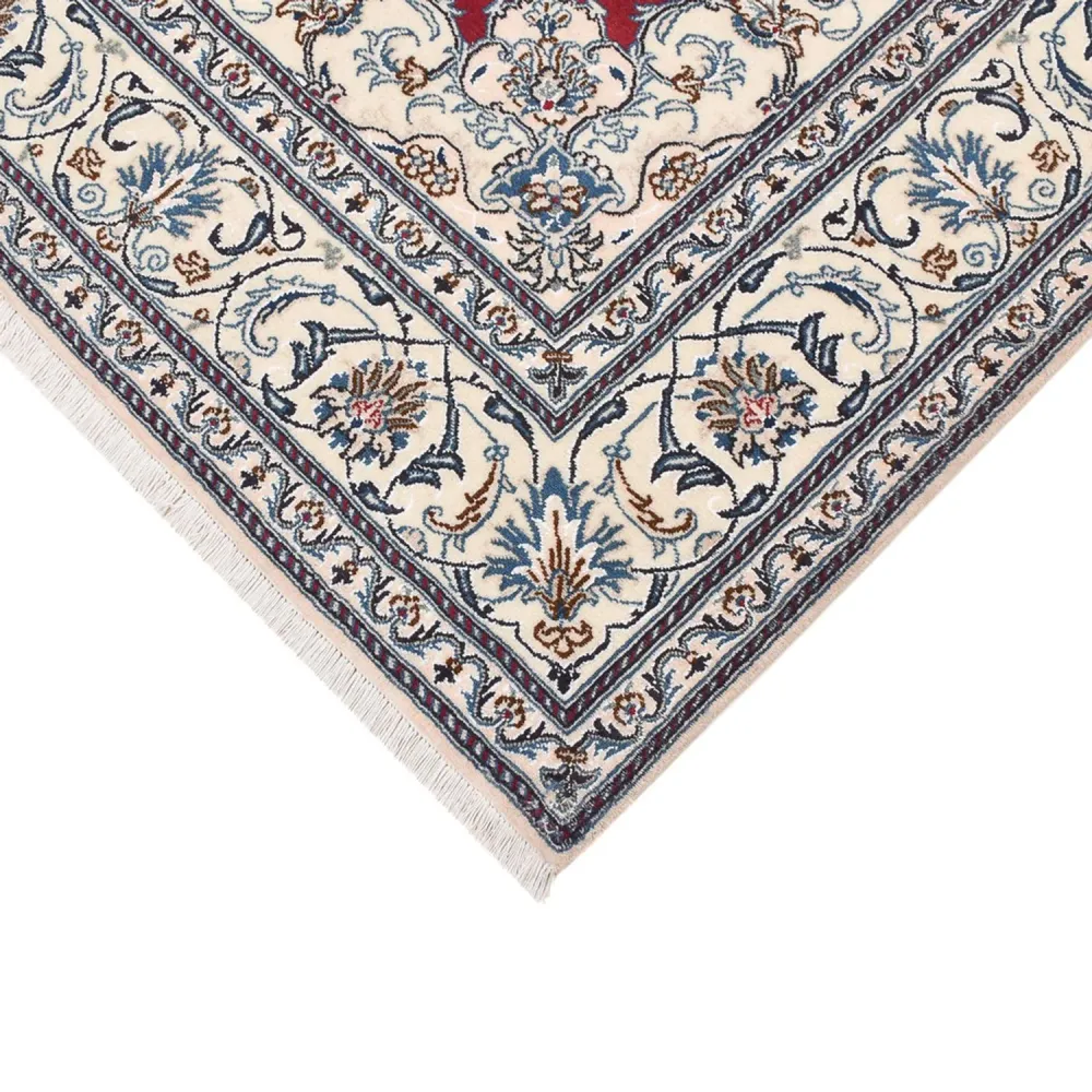 Tapete Persa - Nain - 292 x 202 cm - vermelho