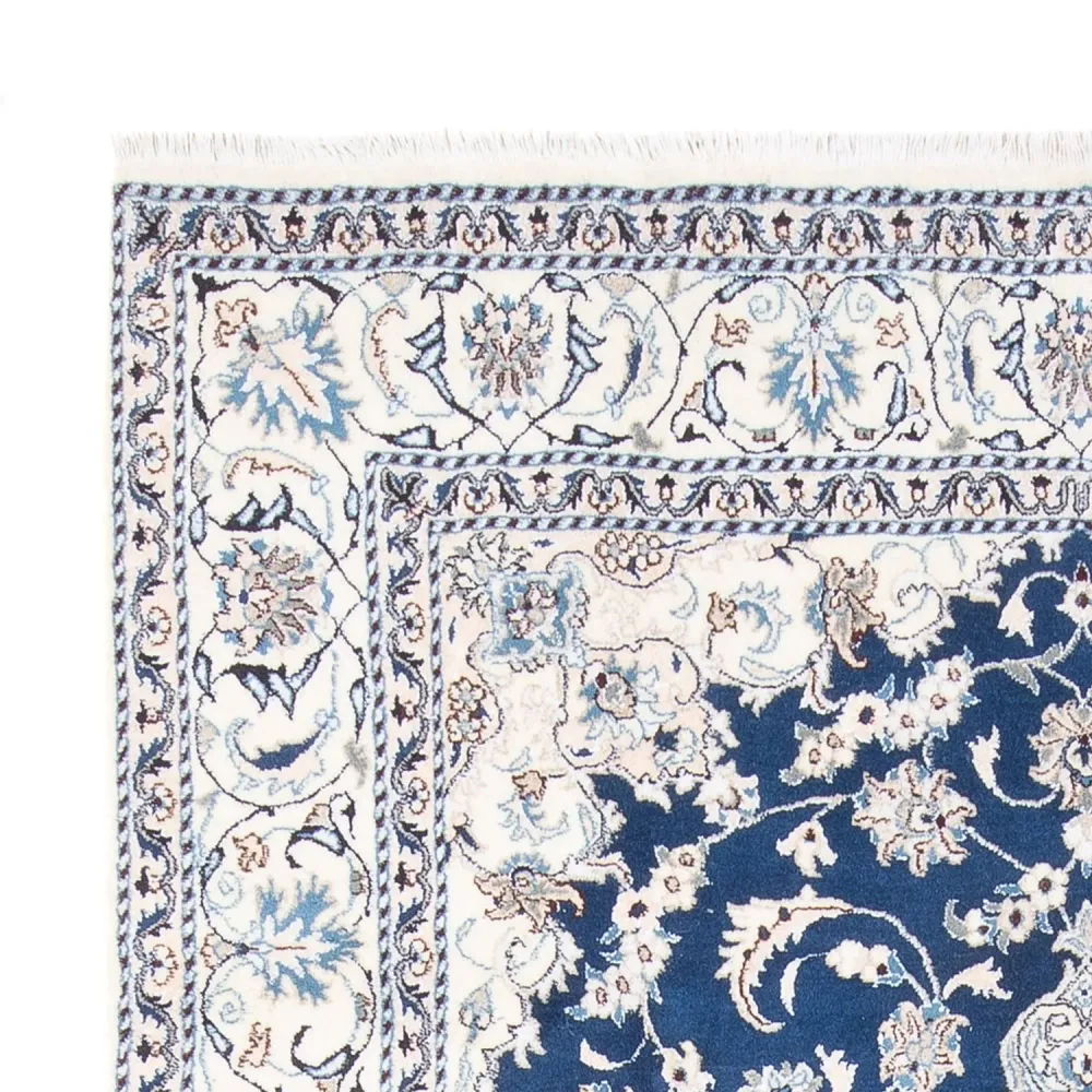 Tapete Persa - Nain - 296 x 196 cm - azul