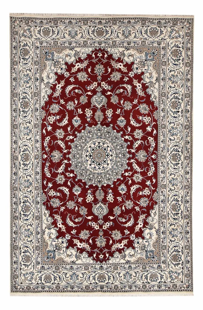 Tapete Persa - Nain - 300 x 199 cm - vermelho
