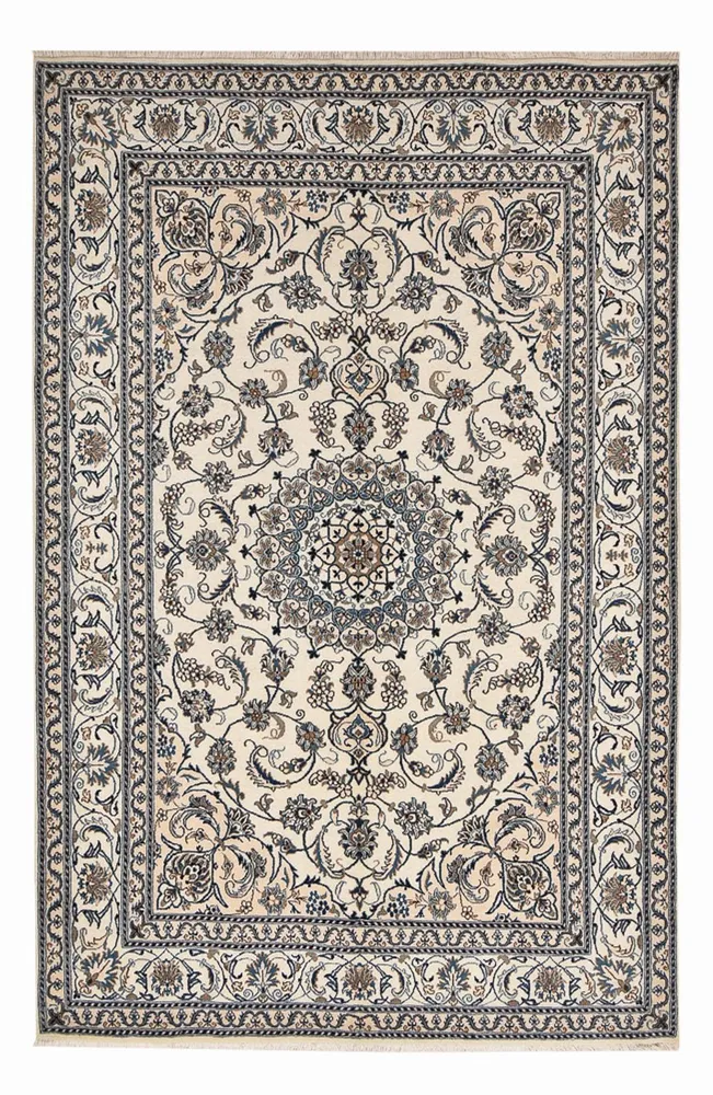 Tapete Persa - Nain - 304 x 203 cm - creme