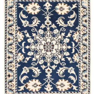 Tapete Persa - Nain - 85 x 60 cm - azul