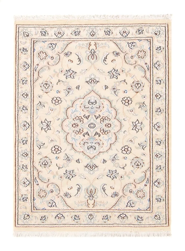 Tapete Persa - Nain - 90 x 60 cm - bege