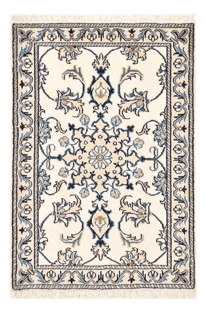 Tapete Persa - Nain - 89 x 60 cm - creme