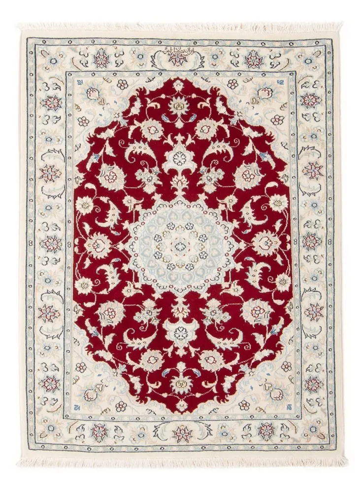 Tapete Persa - Nain - Premium - 117 x 80 cm - vermelho