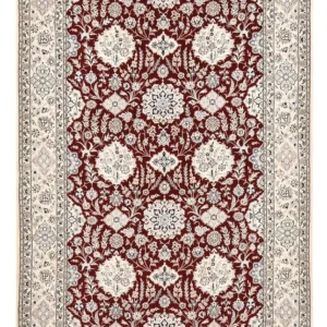 Tapete Persa - Nain - Premium - 227 x 146 cm - vermelho