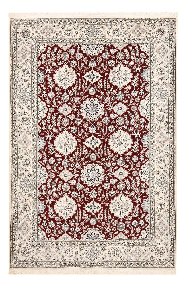 Tapete Persa - Nain - Premium - 227 x 146 cm - vermelho