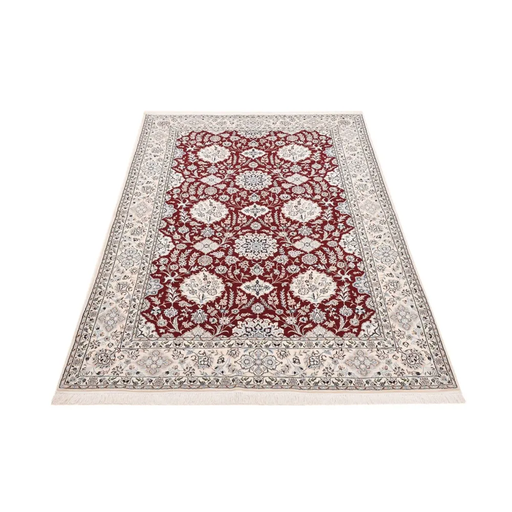 Tapete Persa - Nain - Premium - 227 x 146 cm - vermelho