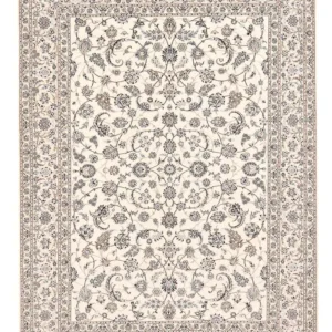Tapete Persa - Nain - Premium - 347 x 258 cm - branco
