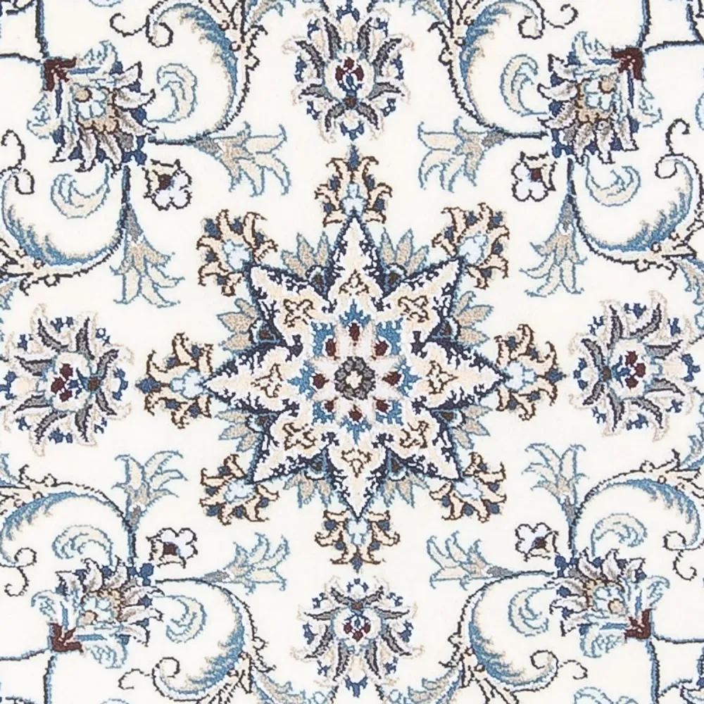Tapete Persa - Nain ronda - 150 x 150 cm - creme