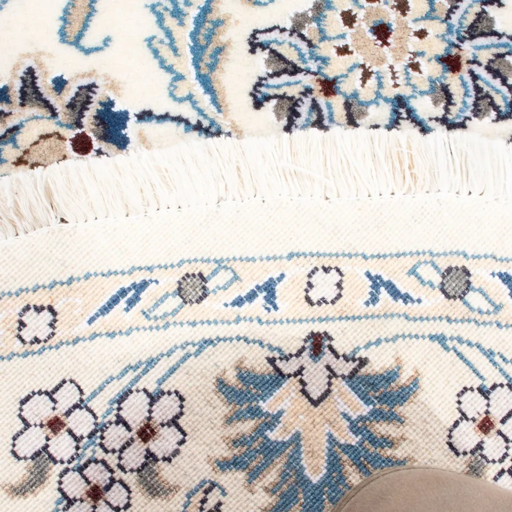 Tapete Persa - Nain ronda - 150 x 150 cm - creme