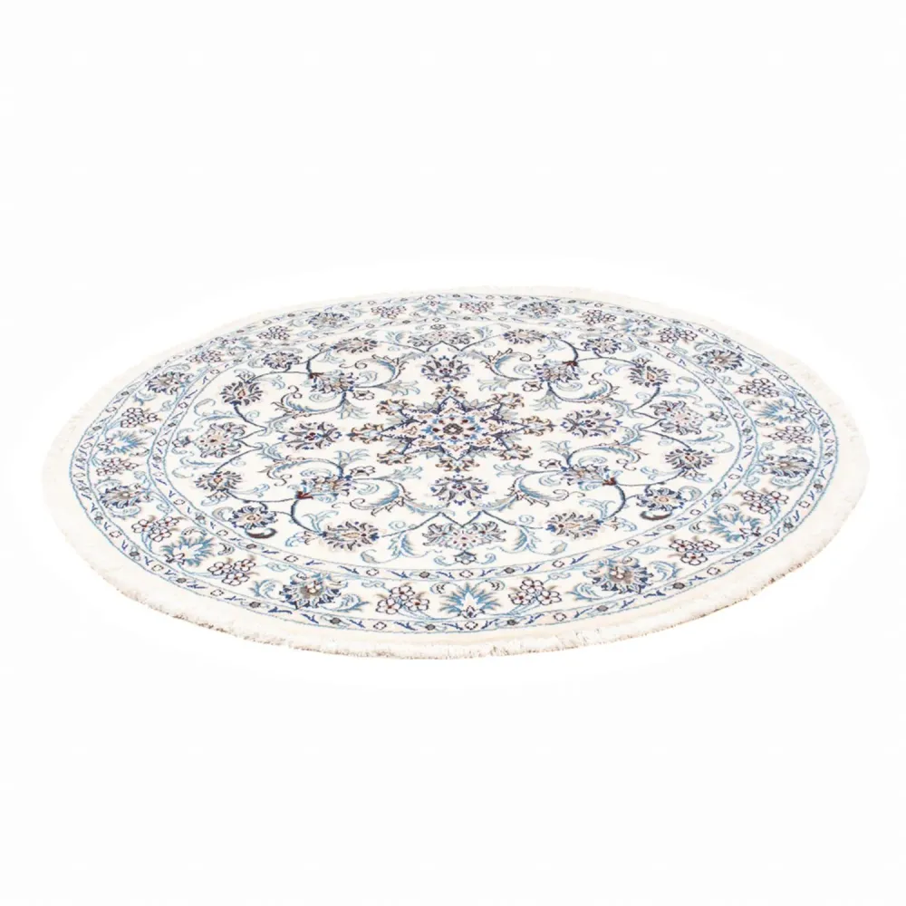 Tapete Persa - Nain ronda - 150 x 150 cm - creme