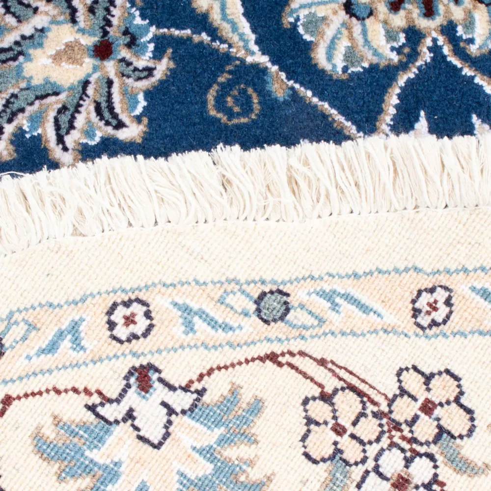 Tapete Persa - Nain ronda - 150 x 150 cm - azul