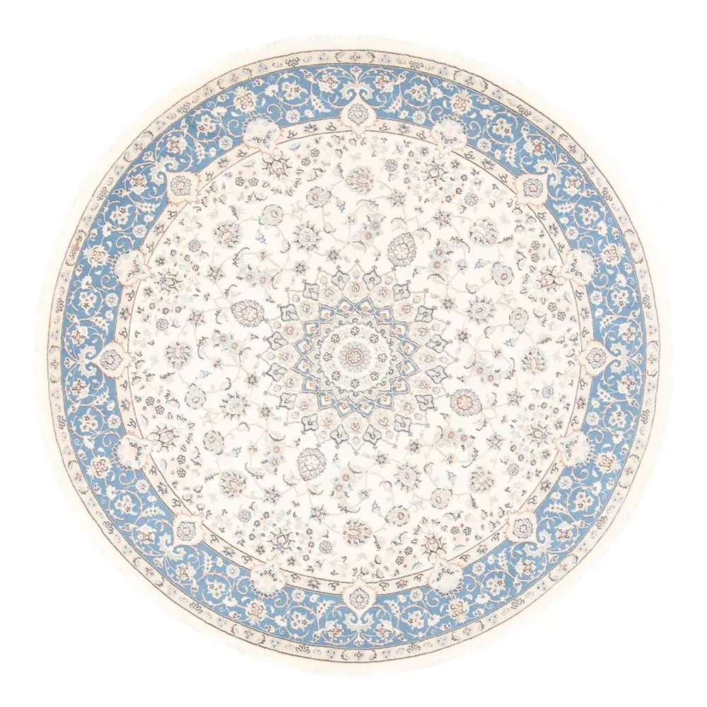 Tapete Persa - Nain ronda - 200 x 200 cm - creme