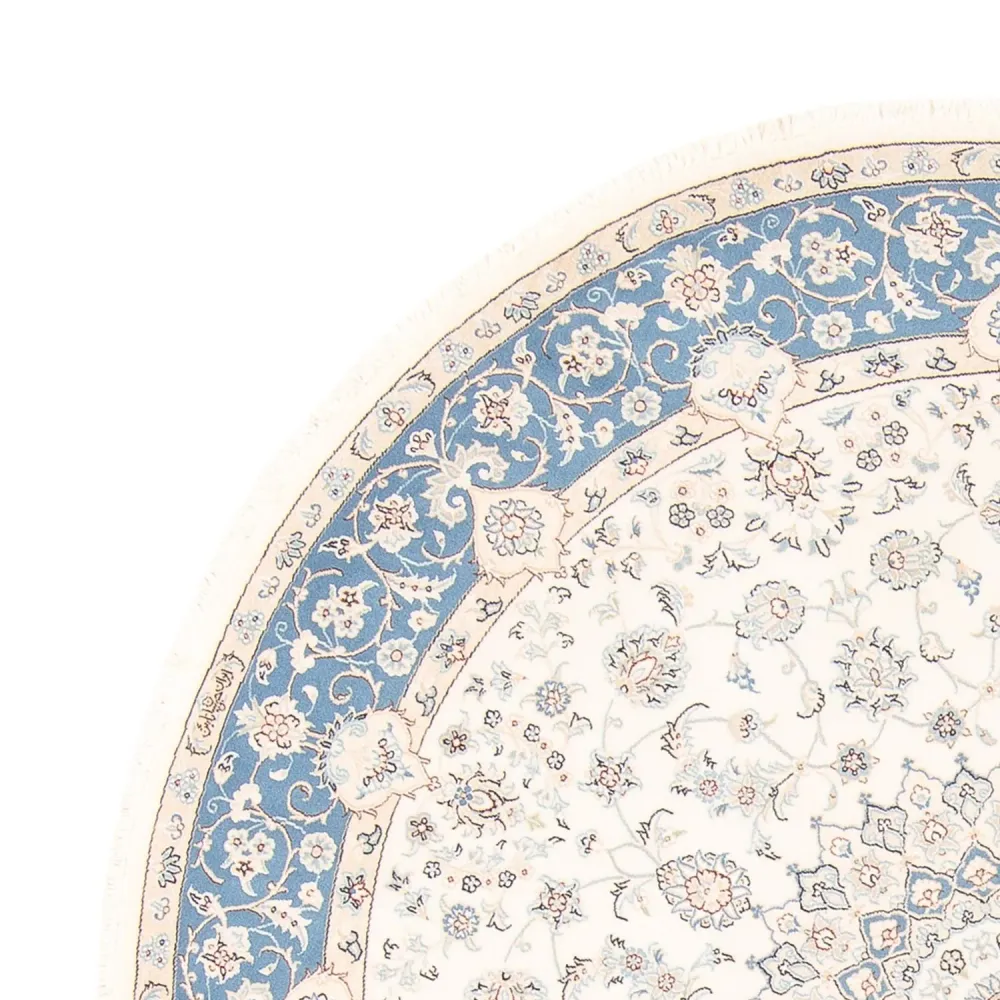 Tapete Persa - Nain ronda - 200 x 200 cm - creme