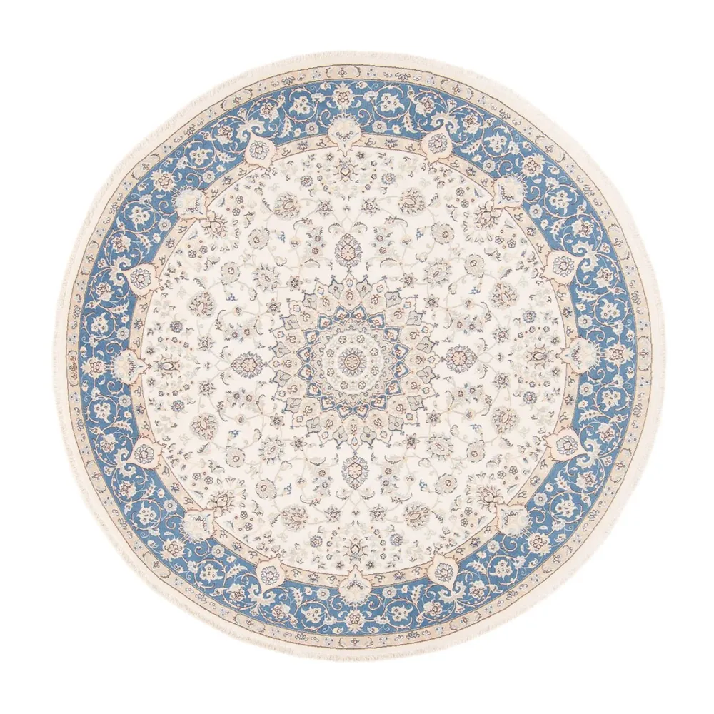 Tapete Persa - Nain ronda - 200 x 200 cm - creme