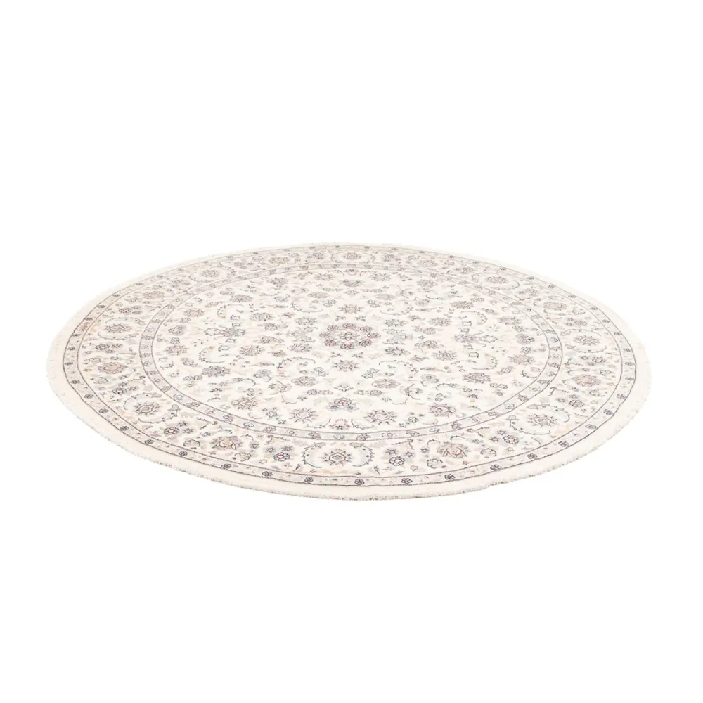 Tapete Persa - Nain ronda - 200 x 200 cm - creme