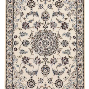 Tapete Persa - Nain - Royal - 108 x 71 cm - cinzento claro