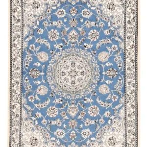 Tapete Persa - Nain - Royal - 127 x 90 cm - azul