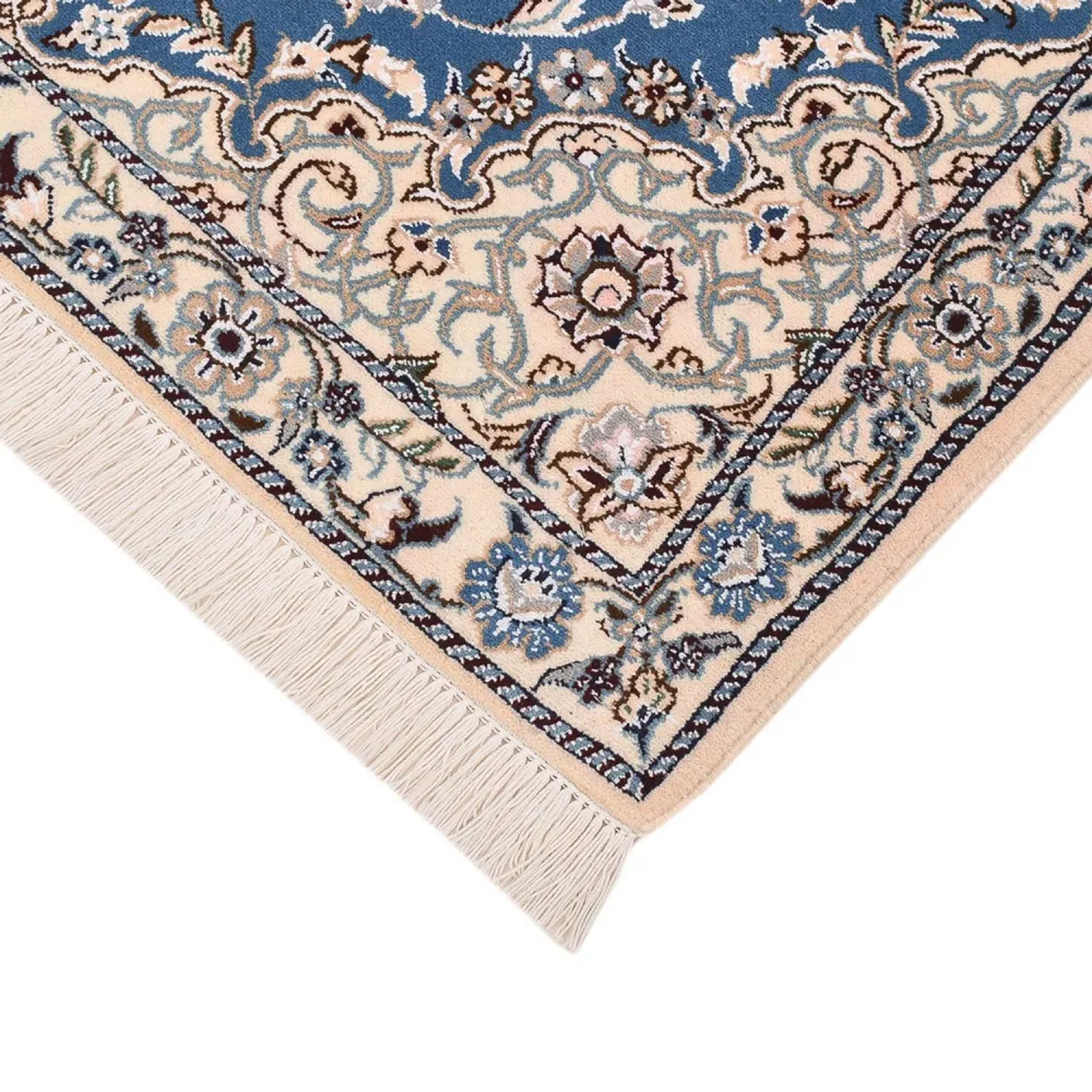 Tapete Persa - Nain - Royal - 127 x 90 cm - azul