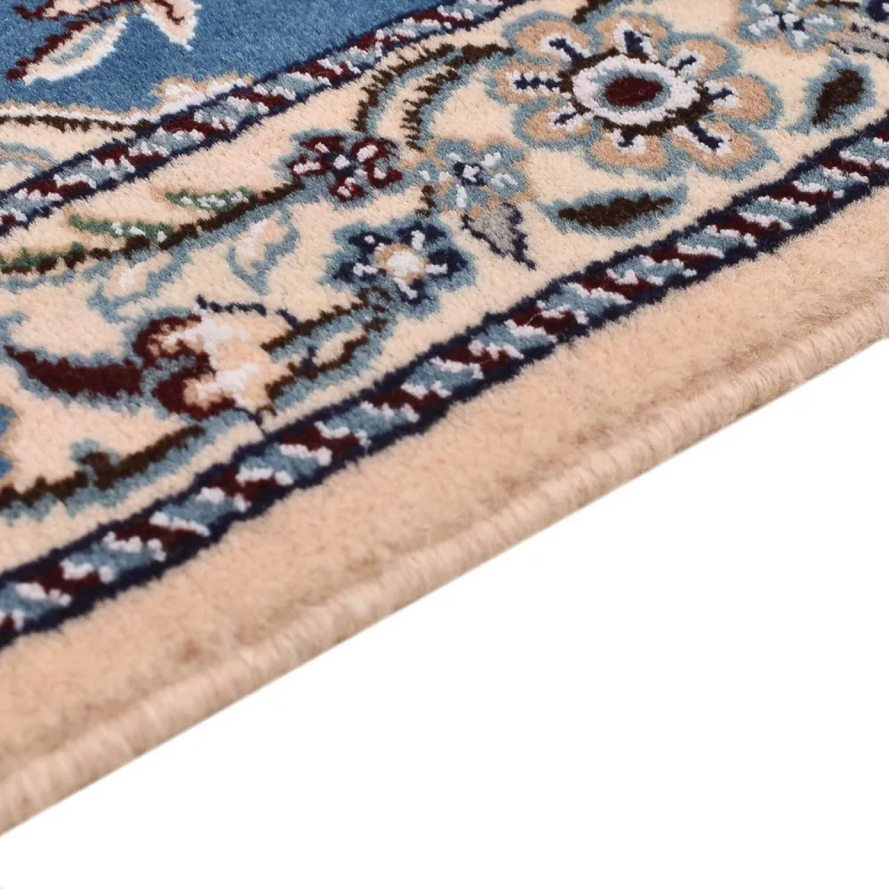 Tapete Persa - Nain - Royal - 127 x 90 cm - azul