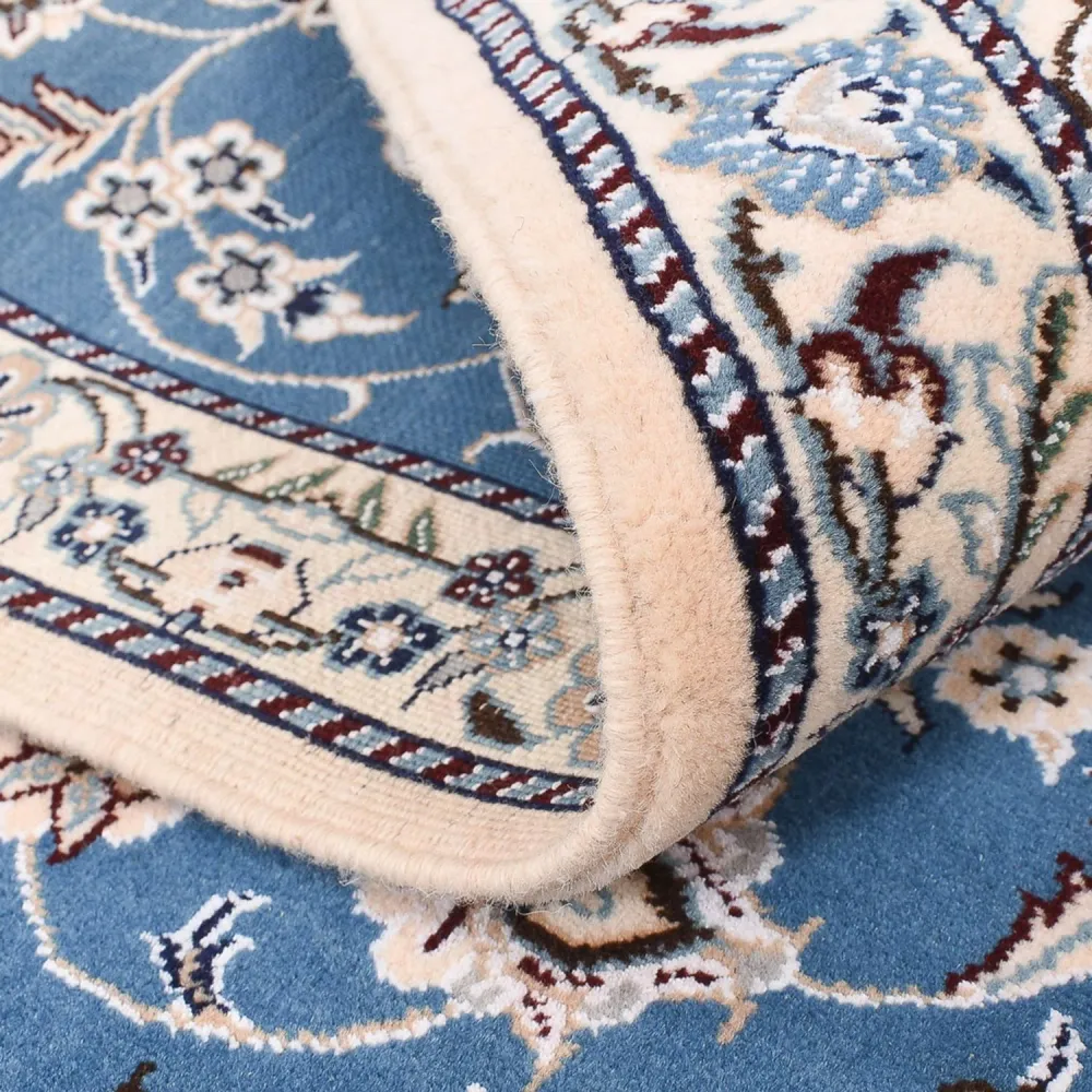 Tapete Persa - Nain - Royal - 127 x 90 cm - azul