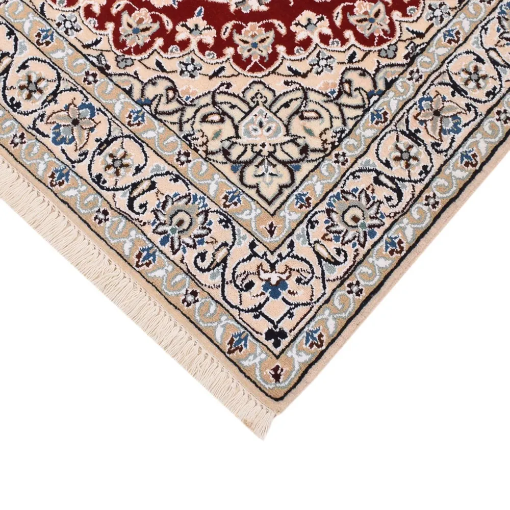 Tapete Persa - Nain - Royal - 155 x 105 cm - vermelho