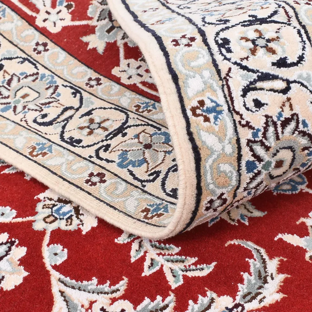 Tapete Persa - Nain - Royal - 155 x 105 cm - vermelho
