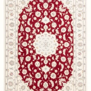Tapete Persa - Nain - Royal - 178 x 118 cm - vermelho