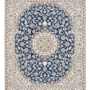 Tapete Persa - Nain - Royal - 199 x 149 cm - azul