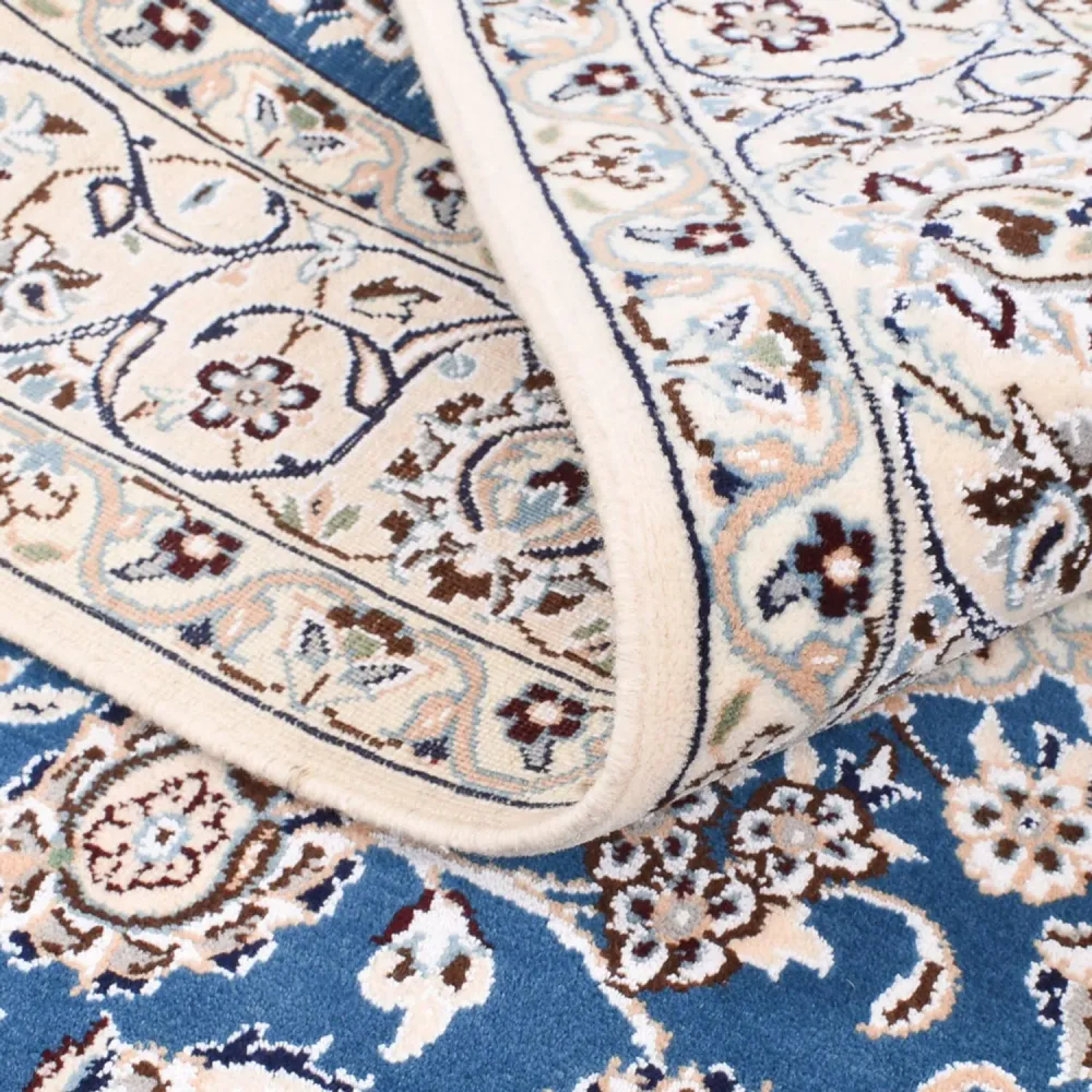 Tapete Persa - Nain - Royal - 199 x 149 cm - azul