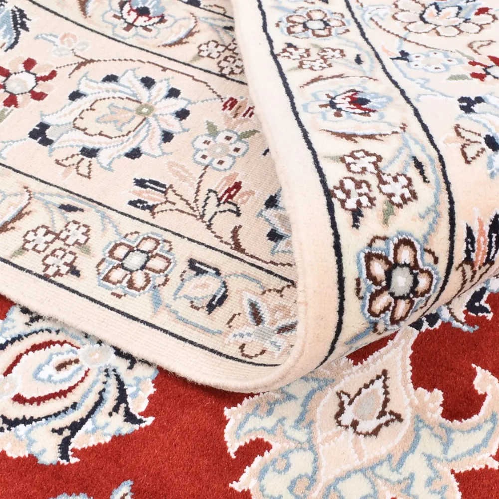 Tapete Persa - Nain - Royal - 205 x 148 cm - vermelho