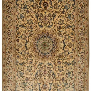 Tapete Persa - Nain - Royal - 215 x 132 cm - bege