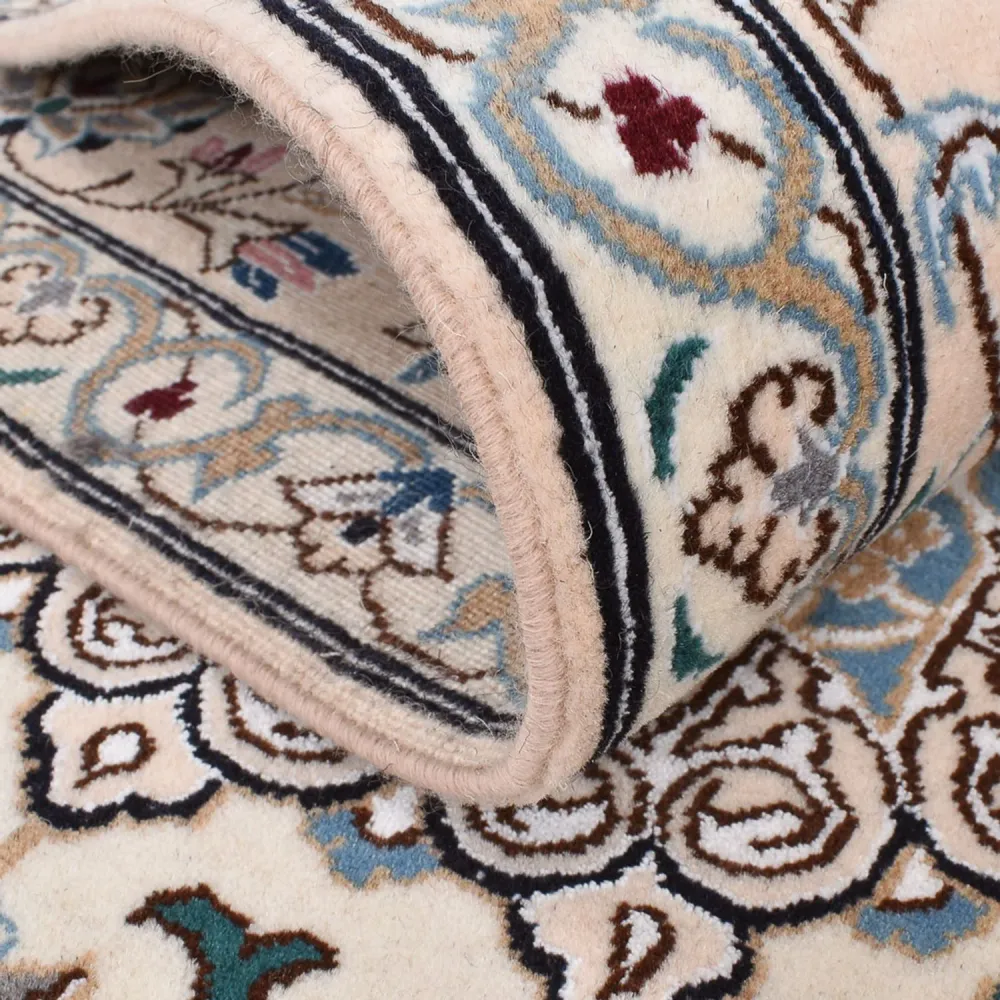 Tapete Persa - Nain - Royal - 250 x 155 cm - cinzento claro