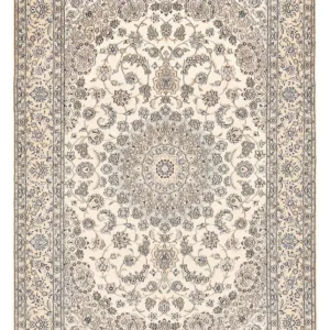 Tapete Persa - Nain - Royal - 307 x 207 cm - branco