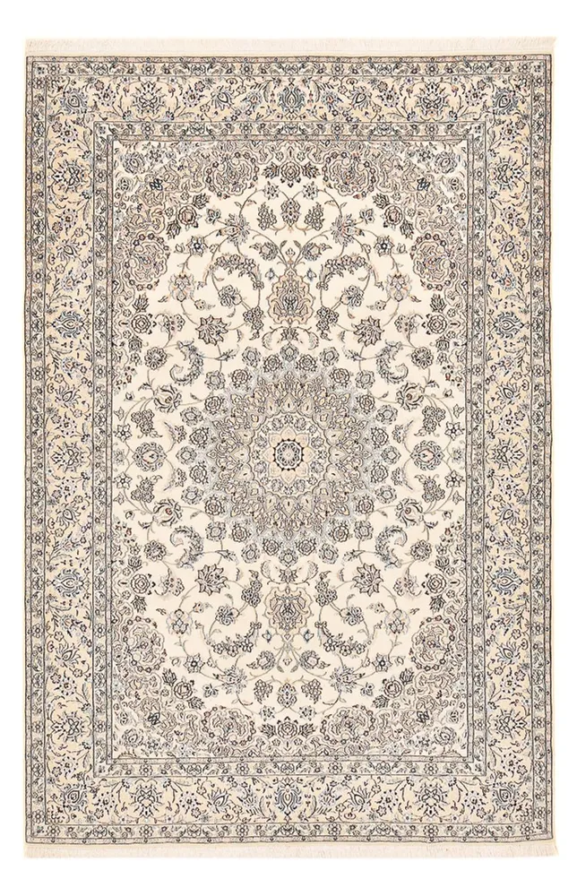 Tapete Persa - Nain - Royal - 307 x 207 cm - branco