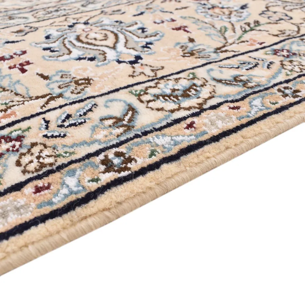 Tapete Persa - Nain - Royal - 307 x 207 cm - branco