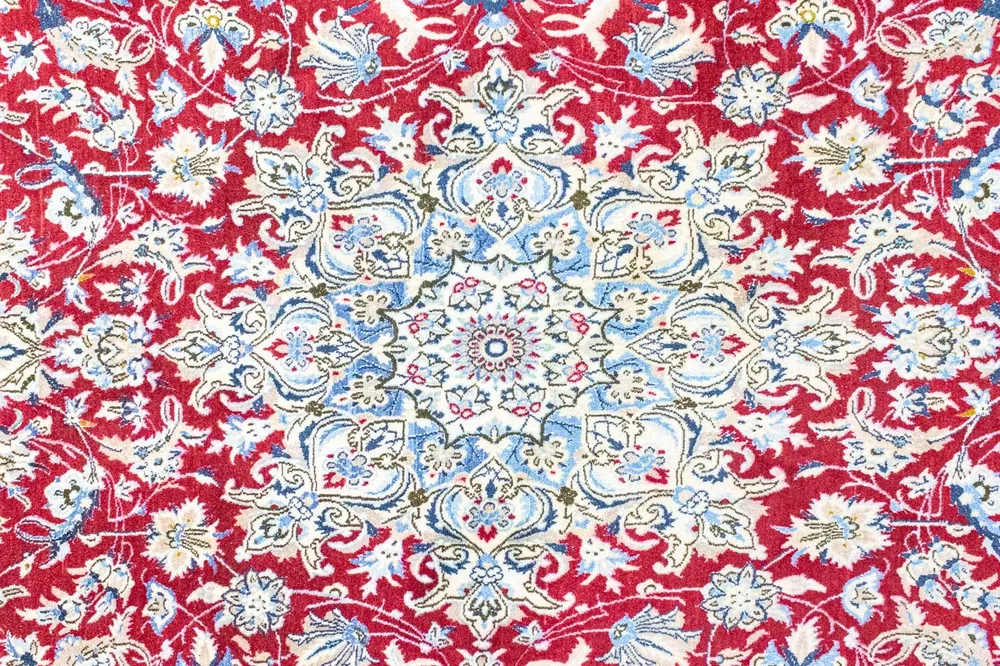 Tapete Persa - Nain - Royal - 337 x 199 cm - vermelho