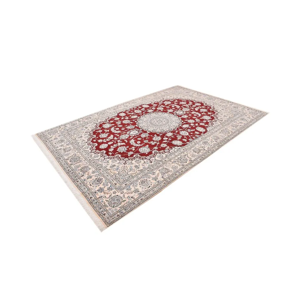 Tapete Persa - Nain - Royal - 355 x 241 cm - vermelho