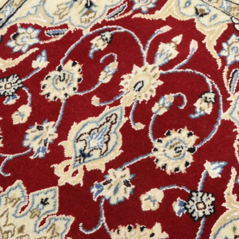 Tapete Persa - Nain - Royal - 90 x 60 cm - vermelho