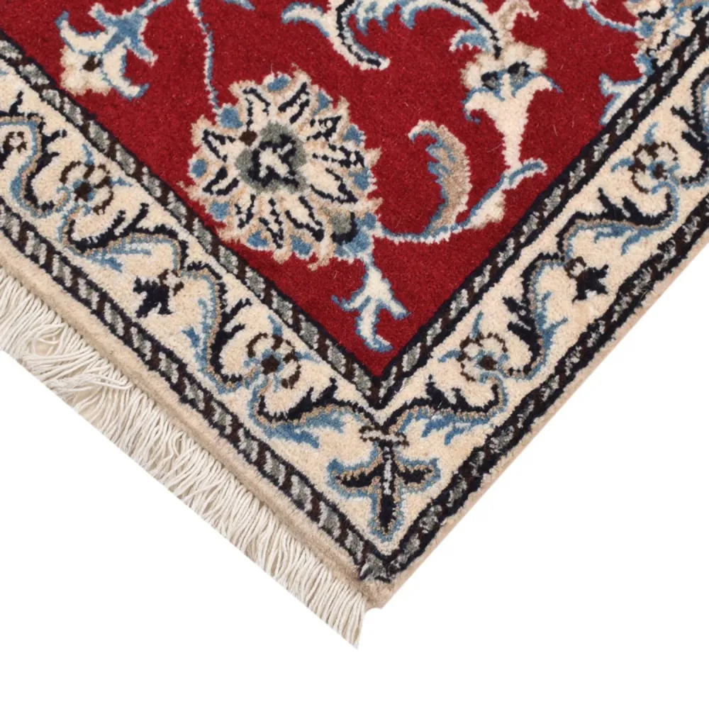 Tapete Persa - Nain - 89 x 58 cm - vermelho