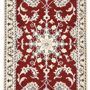 Tapete Persa - Nain - 92 x 59 cm - vermelho