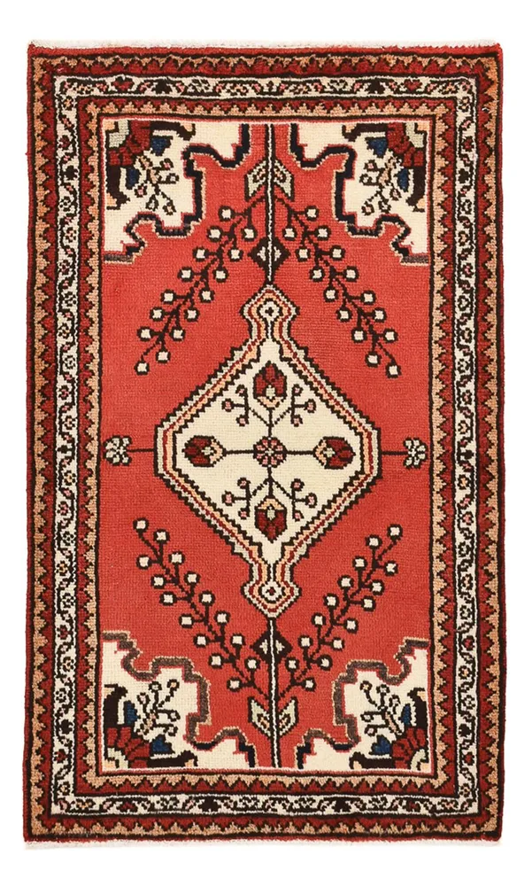 Tapete Persa - Nomadic - 100 x 60 cm - vermelho