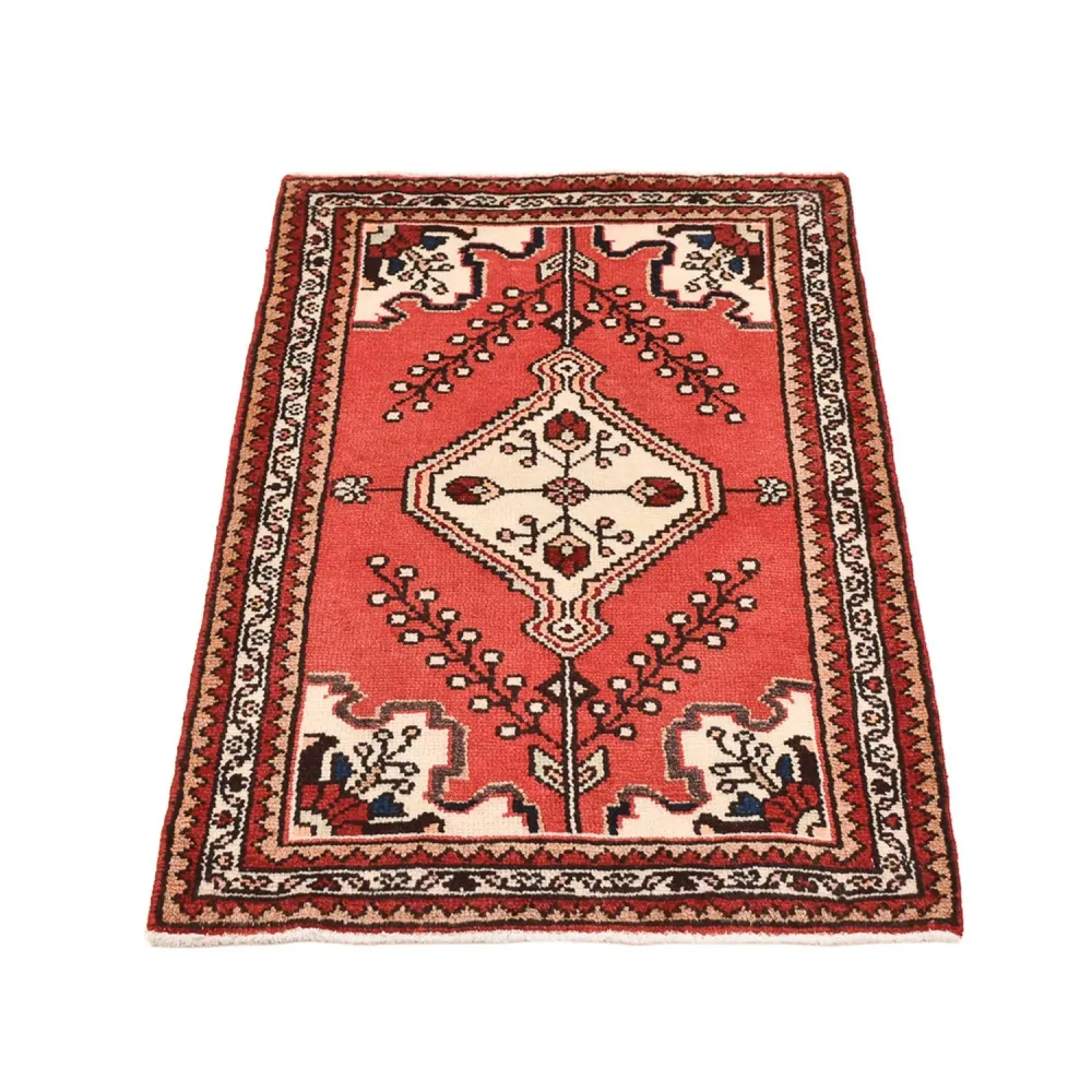 Tapete Persa - Nomadic - 100 x 60 cm - vermelho