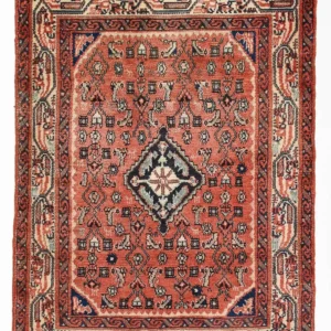 Tapete Persa - Nomadic - 102 x 75 cm - vermelho claro