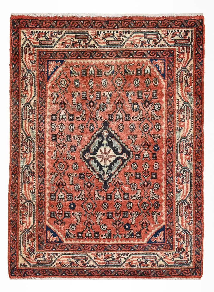 Tapete Persa - Nomadic - 102 x 75 cm - vermelho claro