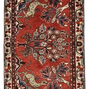 Tapete Persa - Nomadic - 108 x 67 cm - vermelho